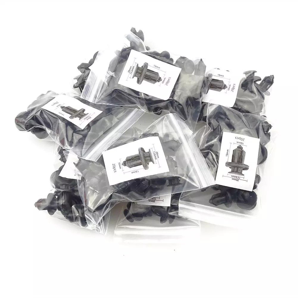 Universal 120pcs Car Retainer Expansion Screws Replacement Kit Bumper Push Rivet Clips 1PC Fastener Remover