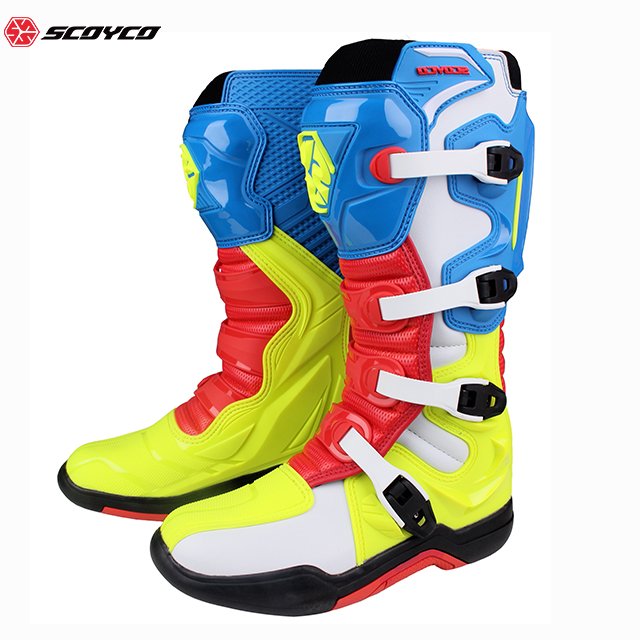 Motorcycle Boots Men Racing Cross Country Boots Endurance Motocross Shoes Off-road Motocross Boots Sport Shoes Professional
