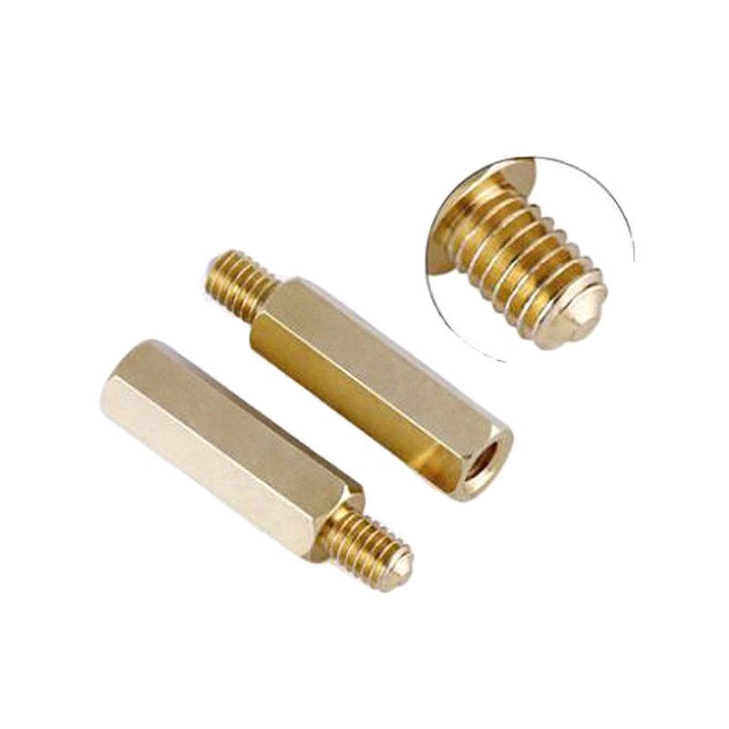 Wholesale Hex Standoff Spacer Single Head Hexagonal Brass Stud Reducer Coupler Connector Fasteners