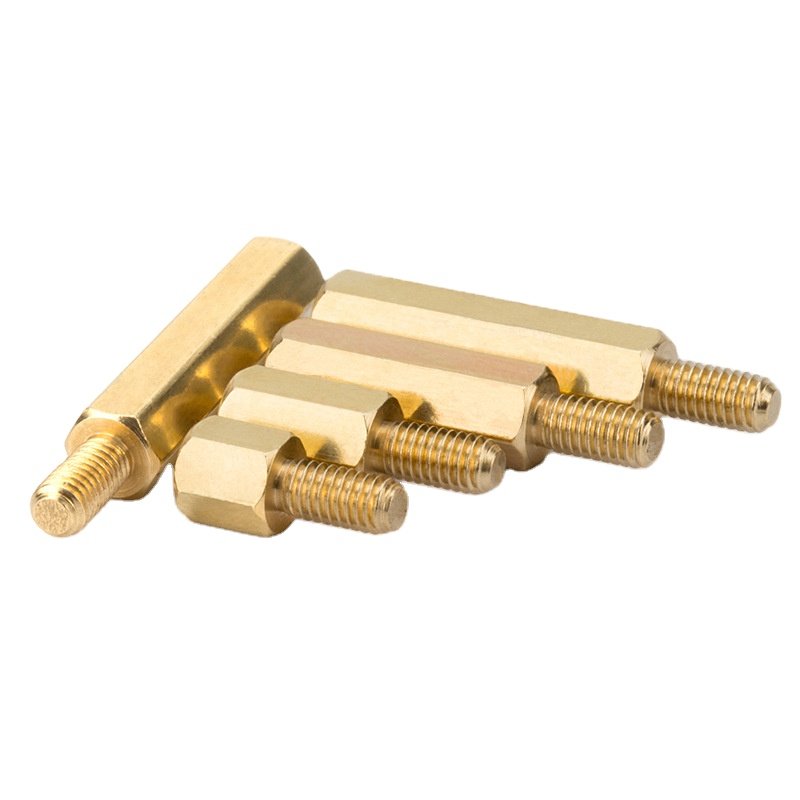 Wholesale Hex Standoff Spacer Single Head Hexagonal Brass Stud Reducer Coupler Connector Fasteners
