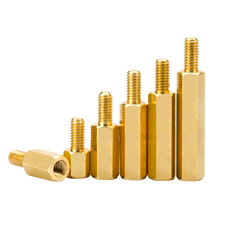 Wholesale Hex Standoff Spacer Single Head Hexagonal Brass Stud Reducer Coupler Connector Fasteners
