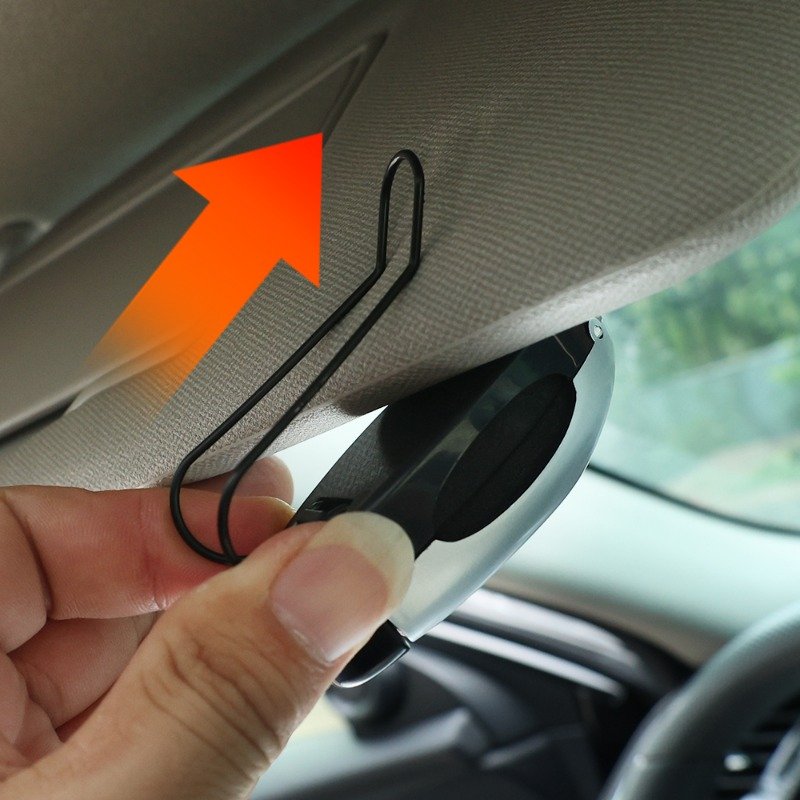Multifunctional Glasses Clip Car Auto Sun Visor Sunglasses Clips Card Ticket Holder Stand Fastener Glasses Case Car Accessories