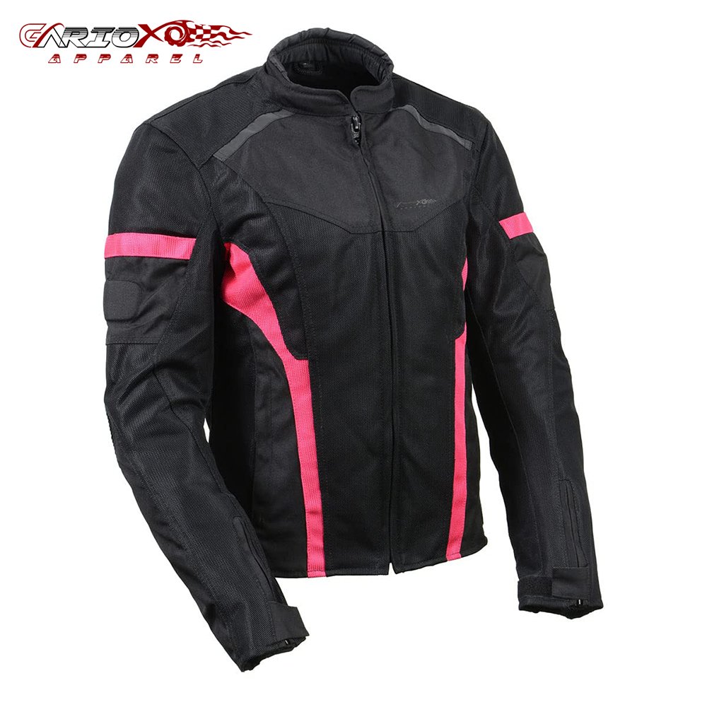 Pakistani Fully Sports Safety with Approved Protection Motorcycle Racing Jackets for Women