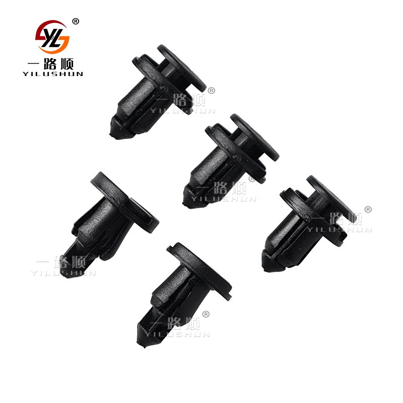 B09 500Pcs/Bag Auto Fastener Vehicle Car Bumper Clips Retainer Fastener Rivet Door Panel Fender Liner Universal Fit