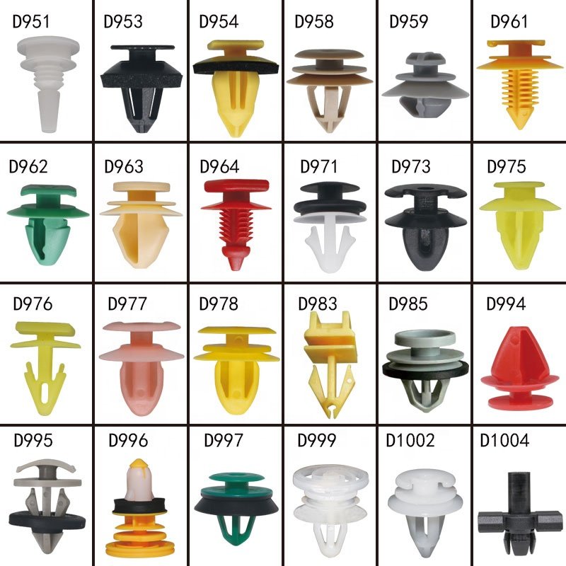 D726 Automobile nylon fasteners plastic snap rivets door panel clips
