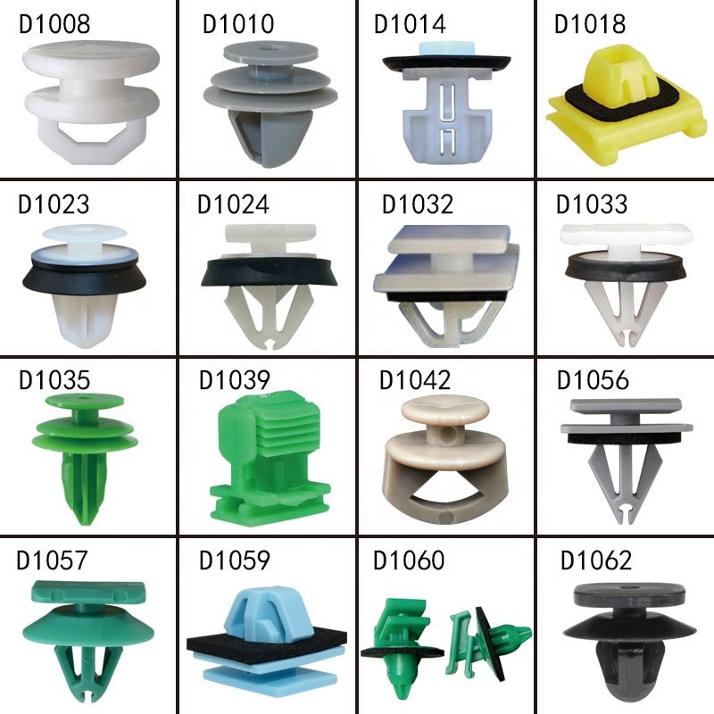 D726 Automobile nylon fasteners plastic snap rivets door panel clips