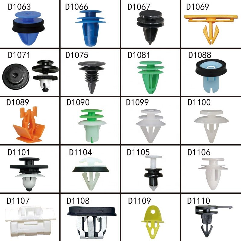D726 Automobile nylon fasteners plastic snap rivets door panel clips