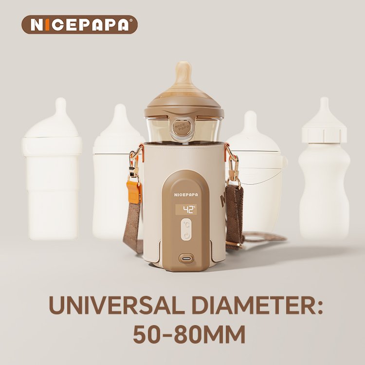 New Upgrade 2nd generation of fast charging electric Baby Milk Warmer outdoor feeding sleep at night suitable 90% baby bottle