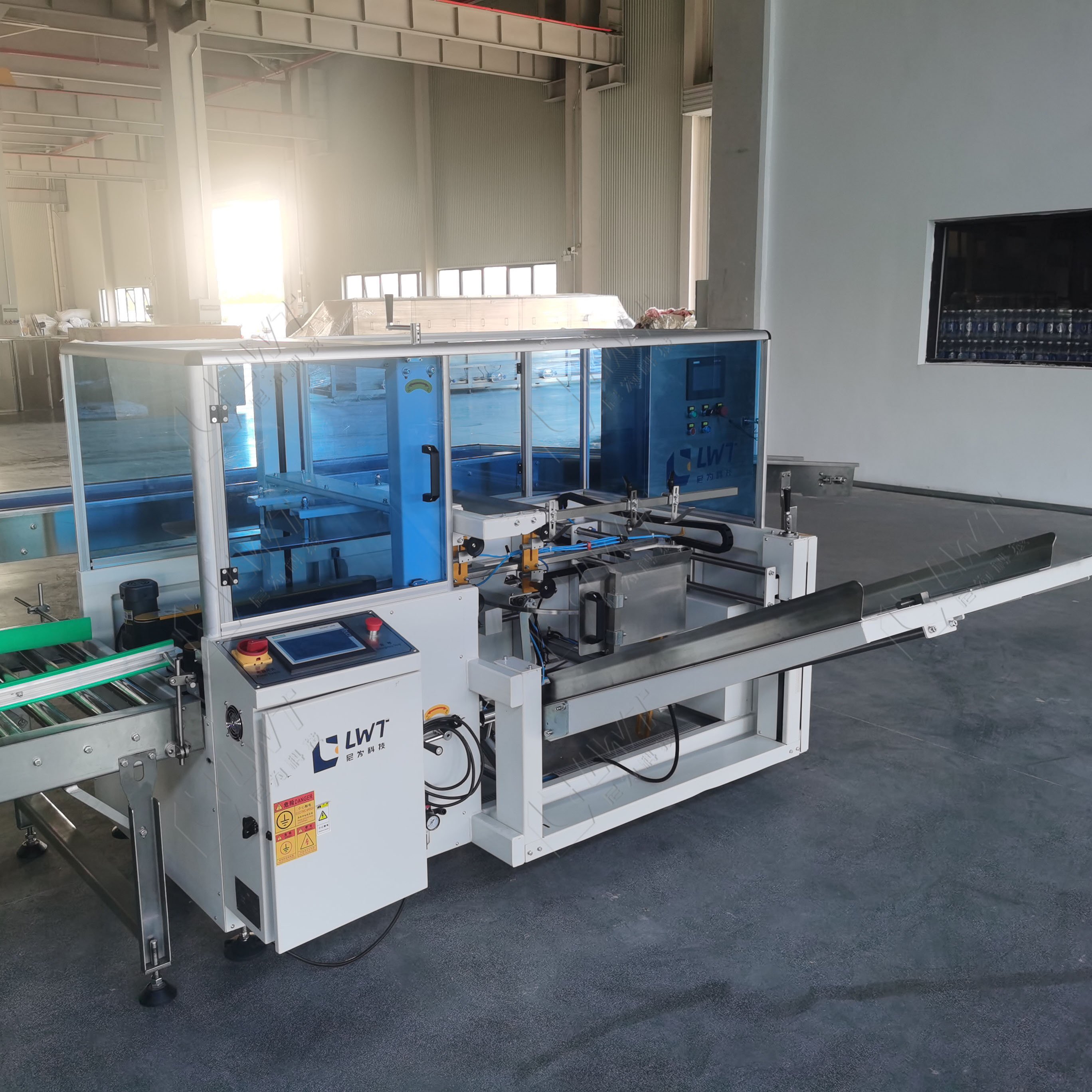 Leadworld Provided Electric Automatic Carton Box Case Erector Erecting Machine