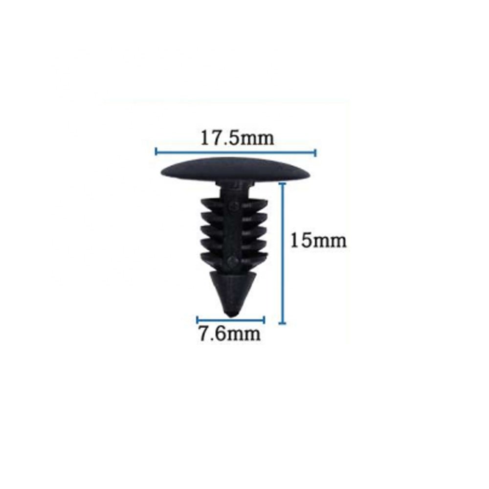 Custom Automotive Panel Fasteners Plastic Shield Clip Auto Fastener & Clip