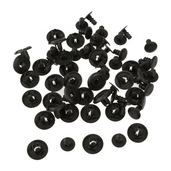 91501-S04-003 Lower Price Auto Body Clips Plastic Car Push Type Retainers Widely Range Hole Customized Shape Plastic Bumper
