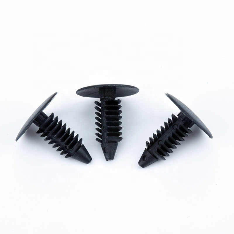 Auto Fastener Fit 8mm Hole Nylon Car Clips Fender Bumper Shield Retainer Plastic Rivet for GM Ford Chrysler Automobile