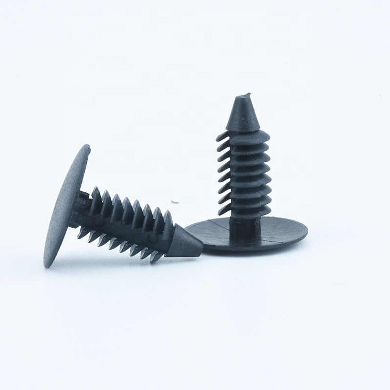 Auto Fastener Fit 8mm Hole Nylon Car Clips Fender Bumper Shield Retainer Plastic Rivet for GM Ford Chrysler Automobile