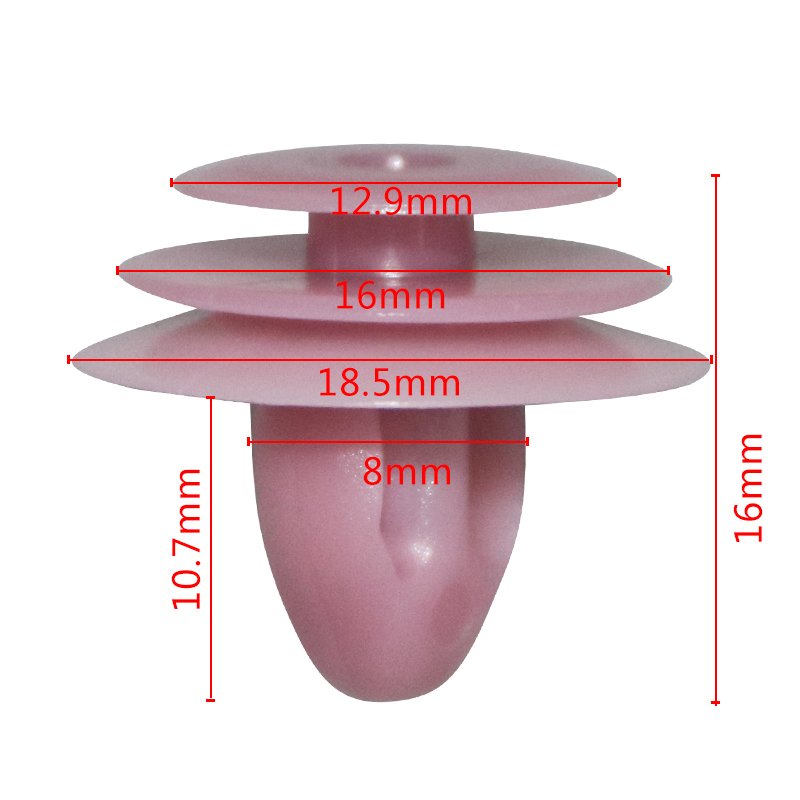 Competitive Price Wholesale Auto Clips Plastic Fasteners Auto Decoration Trim Panel Retainers Plastic Clips for Cars081560
