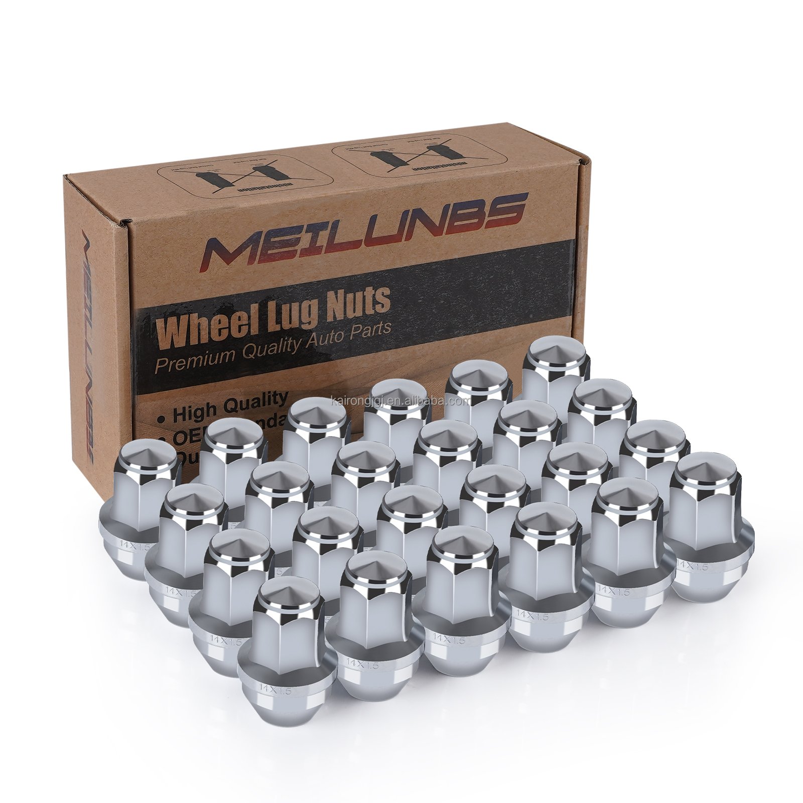 Auto Spare Parts Motorcycle 3/4' Hex 31mm Length M12X1.5 Tire Wheel Lug Nut
