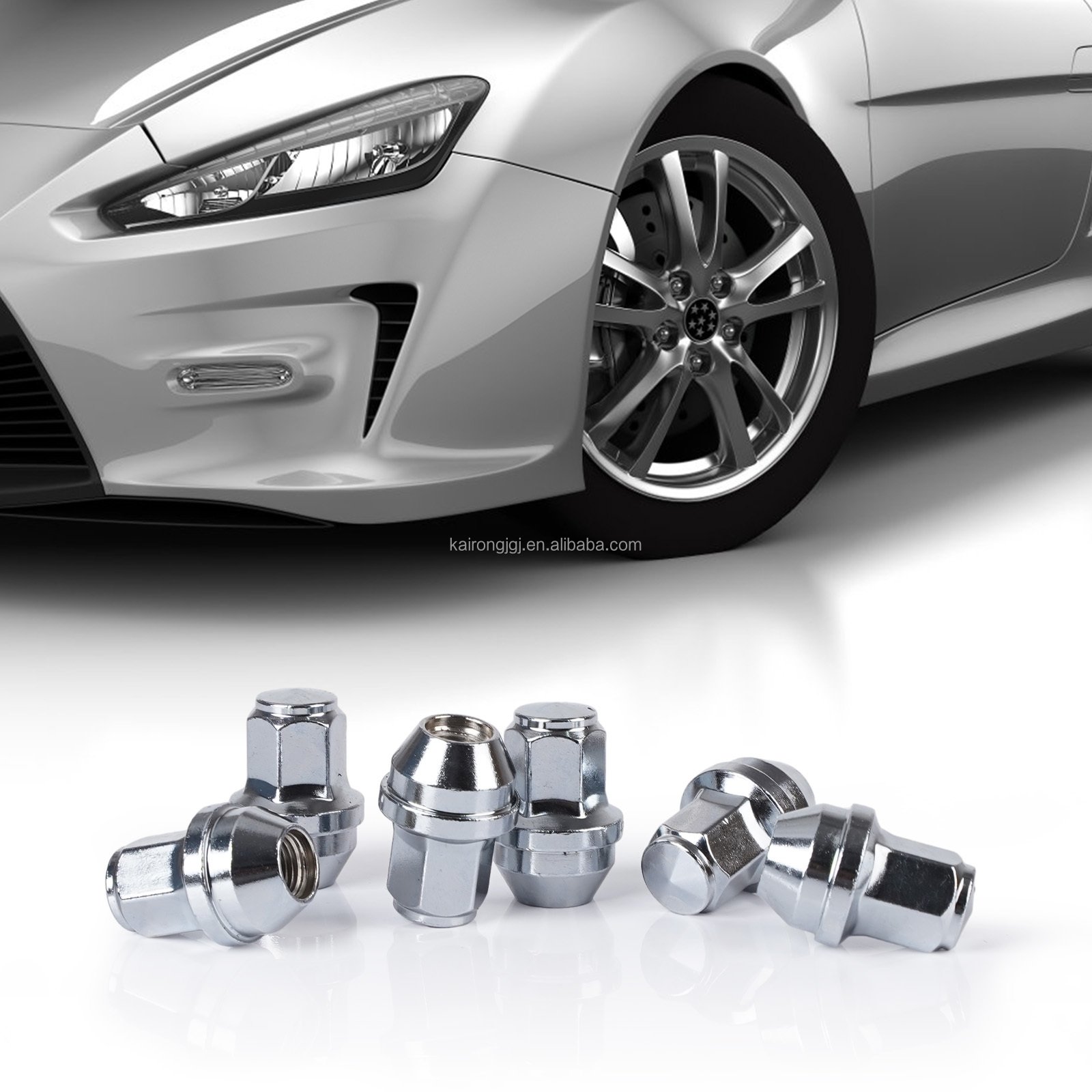 Auto Spare Parts Motorcycle 3/4' Hex 31mm Length M12X1.5 Tire Wheel Lug Nut
