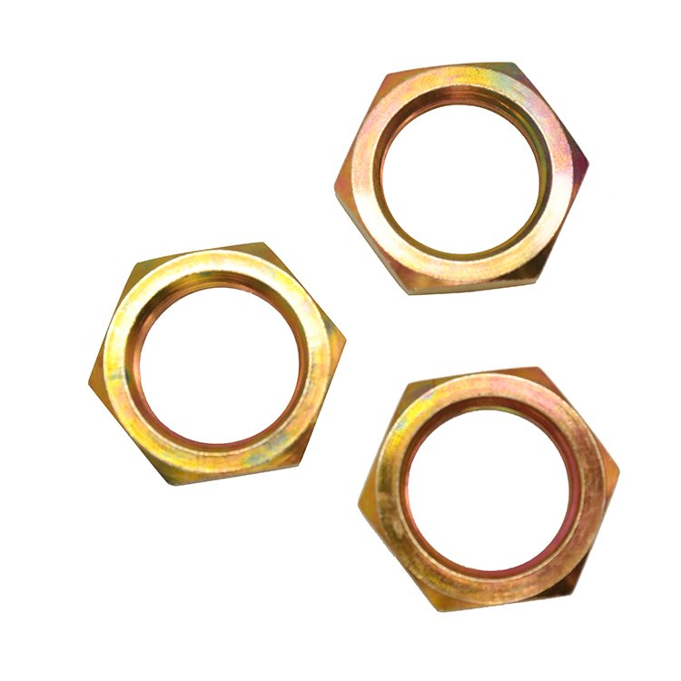 Hex Nut High Quality M4 M6 M8 M10 M12 M16 Hexagonal Nut China Manufacturer Custom Thin Brass 10Mm Nut for Auto