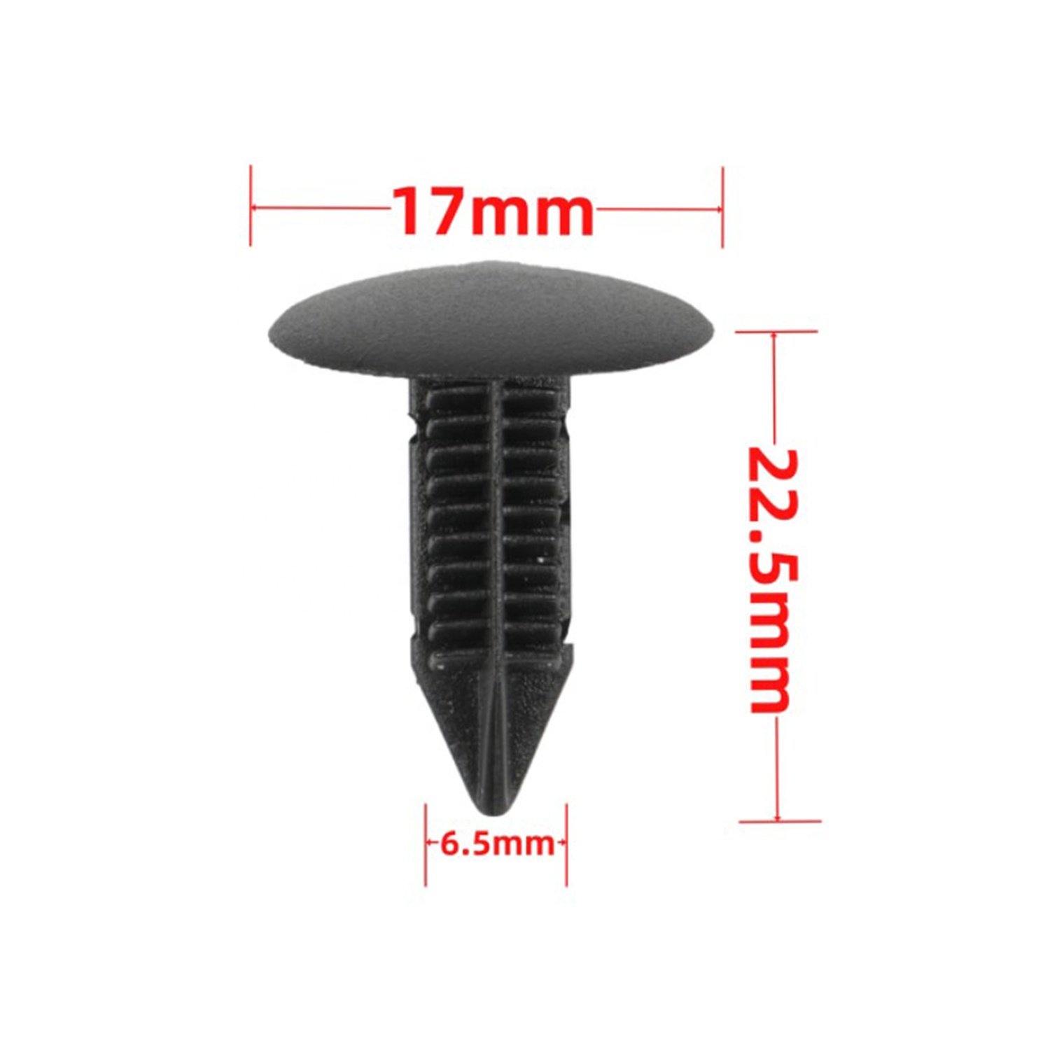 Auto Trunk Cover Clips Tree Shaped Rivet Ceiling Buckle Plastic Nylon Clip for Honda 90667S0D003