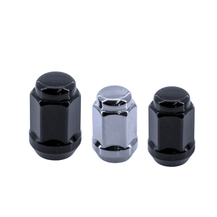 China custom High strength Gr5 m6 titanium car wheel nuts m12x1.5 M14X1.5 M12 conical seat car wheel lug nuts