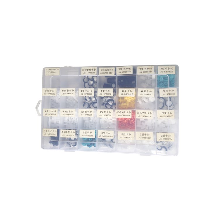 Wholesale large quantities automobile multicolor auto clips and plastic fasteners