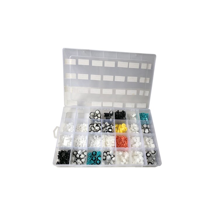 Wholesale large quantities automobile multicolor auto clips and plastic fasteners