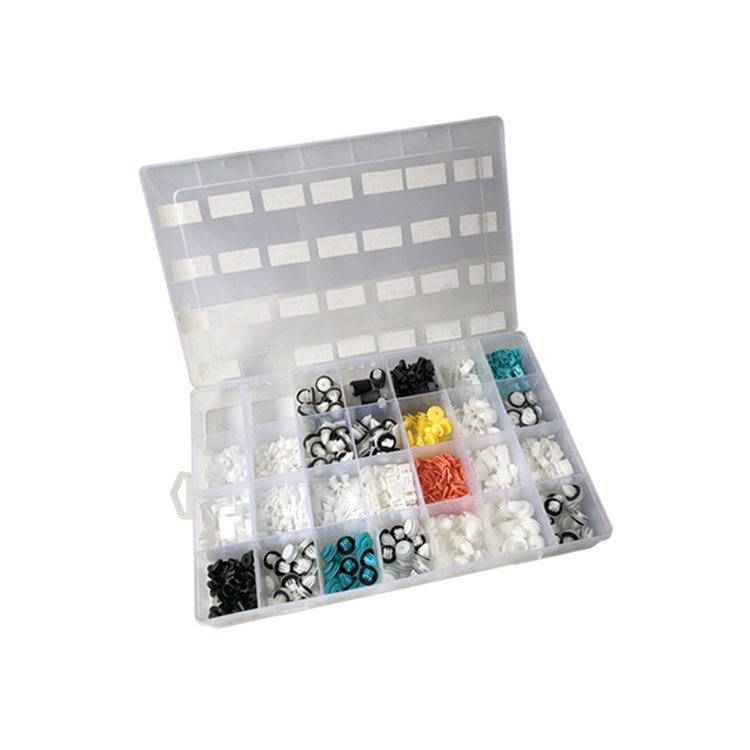 Wholesale large quantities automobile multicolor auto clips and plastic fasteners