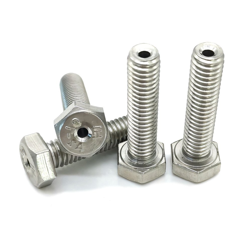 Customized Mechanical Instruments Auto Parts Screws Fasteners Accessories Vacuum Exhaust Screws Perforated Screws
