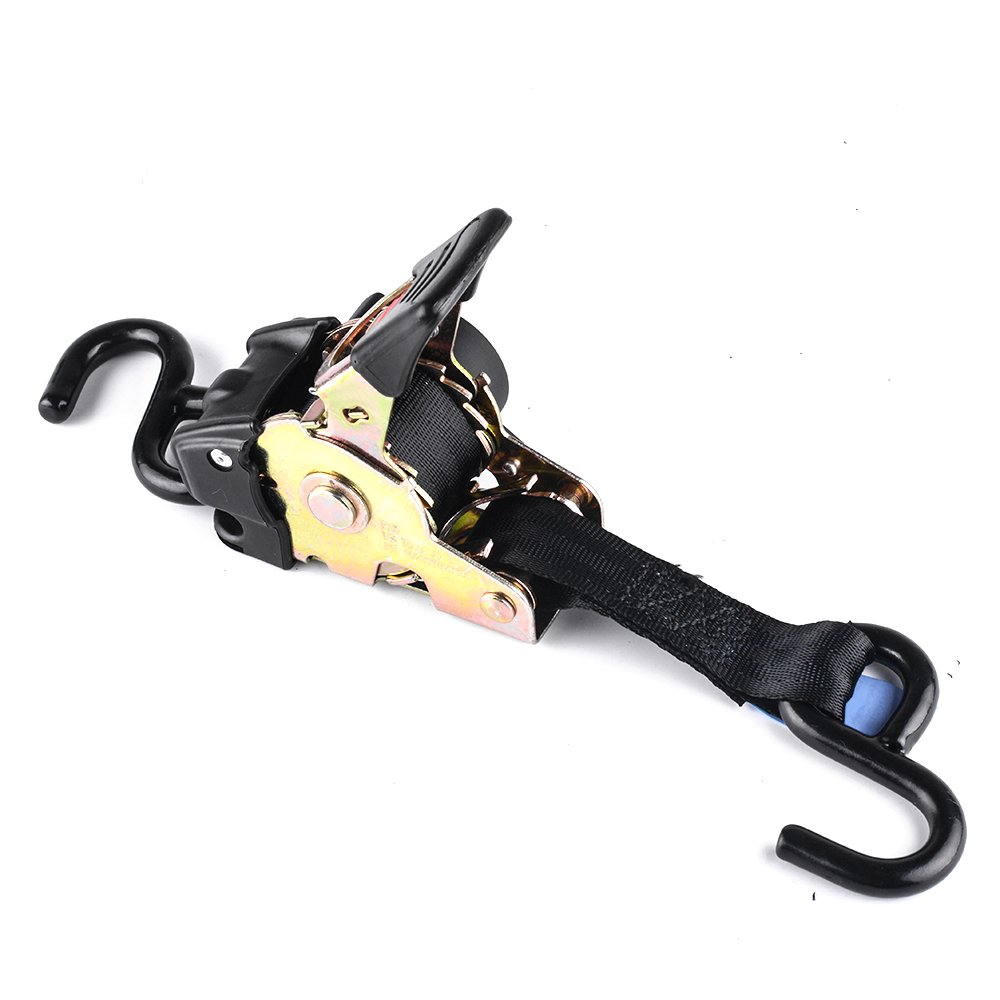 Auto Retractable Polyester Ratchet Tie Down Straps Premium Tie Down Straps for Secure Fastening