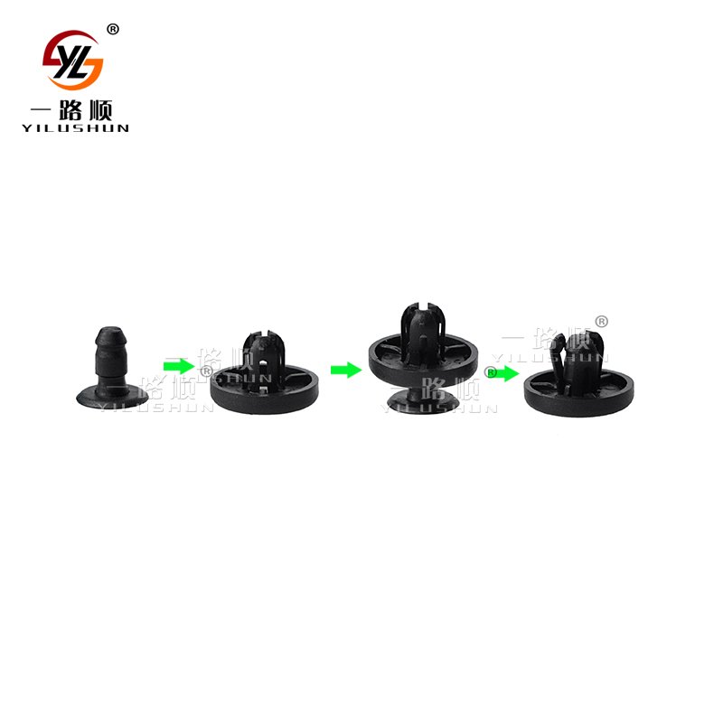 B21 500Pcs/Bag Professional Push type nylon auto clips/factory cheap rivet for car 889707670
