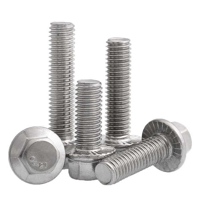 JR factory direct sales M7 x 24 M7x32 JR 5 M8 Titanium hex flange bolt