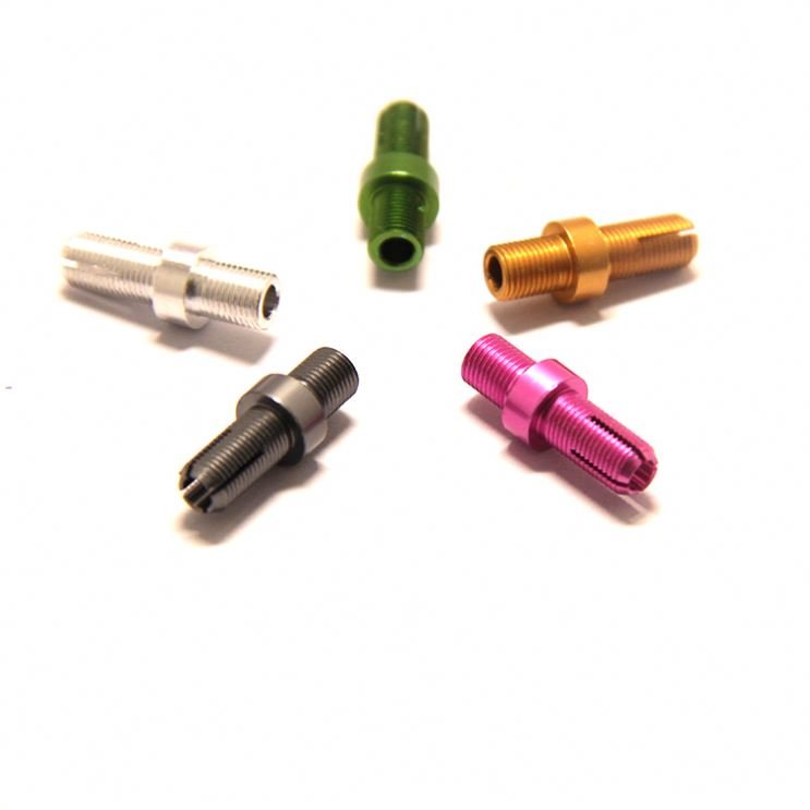 China Supplier Customized Anodized M3 M4 M8 Metal Aluminum Screw Threaded 3mm Aluminum Fasteners for Aluminum