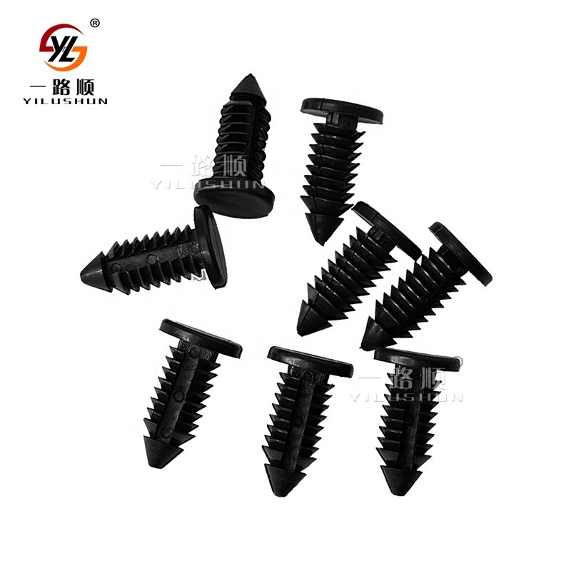 A17 500Pcs/Bag Snap Fasteners Screw Custom Plastic Wholesale Rivet Nylon