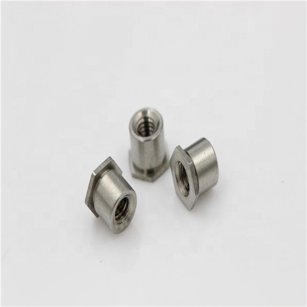 Custom turned Stainless Steel sheet metal Rivet Nut/rivet bolts for sheet metal