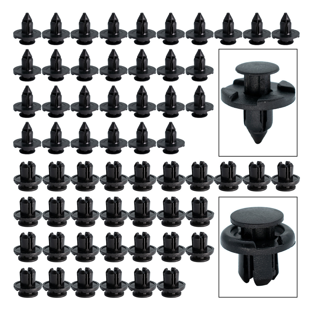 Auto Push Pin Rivets Car Door Bumper Fender Retainer Clips Liner Sealing Strip Fixed Clips Fasteners