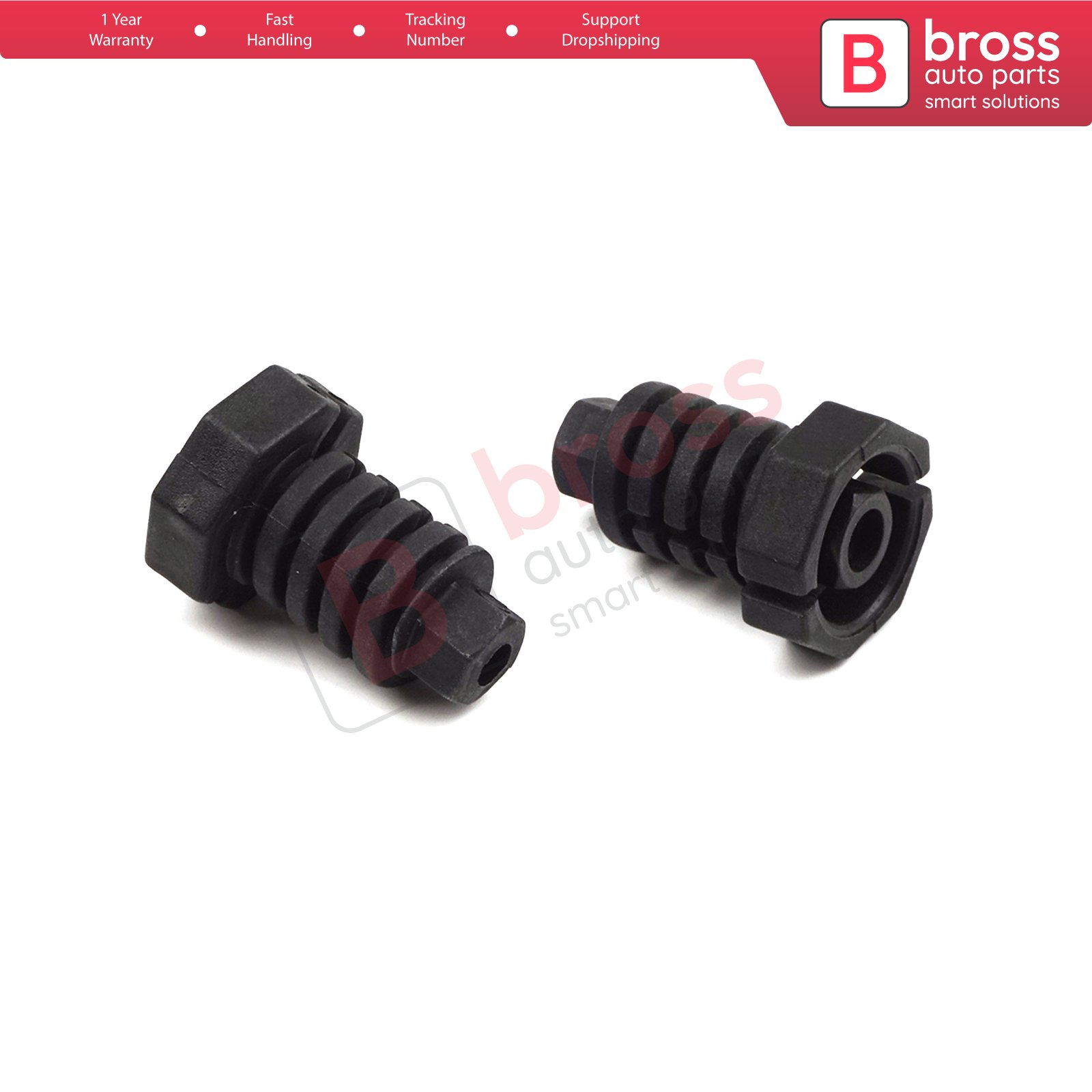 BHL558-1 2 Pieces Headlight Mount Adjusting Adjuster Clips Screw Bolt Fastener 63121387026 for 3 E36 6 E63 E64 Z3