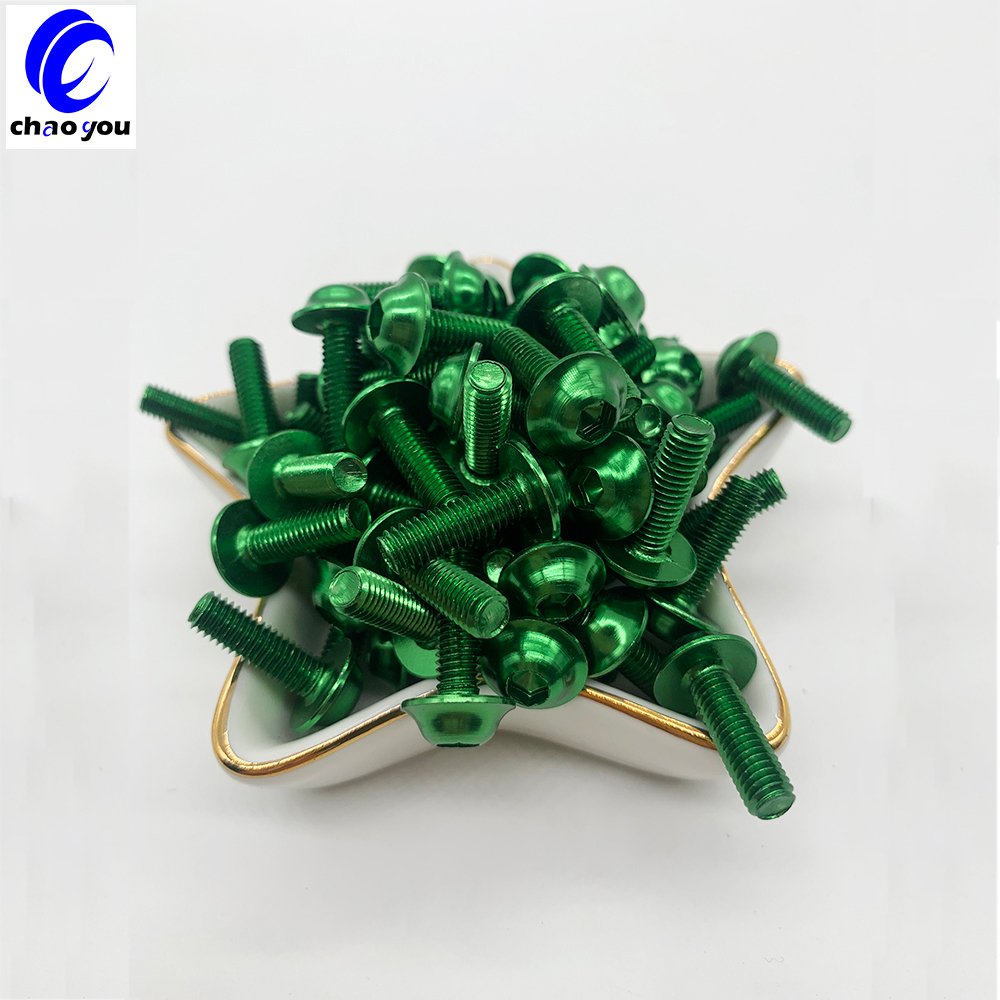 Professional Screw Custom Hardware Fastener Factory Stainless Steel Titanium Aluminum Color Non-Standard Custom Screw Screw