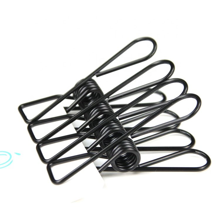 Metal Marine Grade 316 Stainless Steel Clothes Pegs Strong Rust Resistant Garden Wire Peg Set