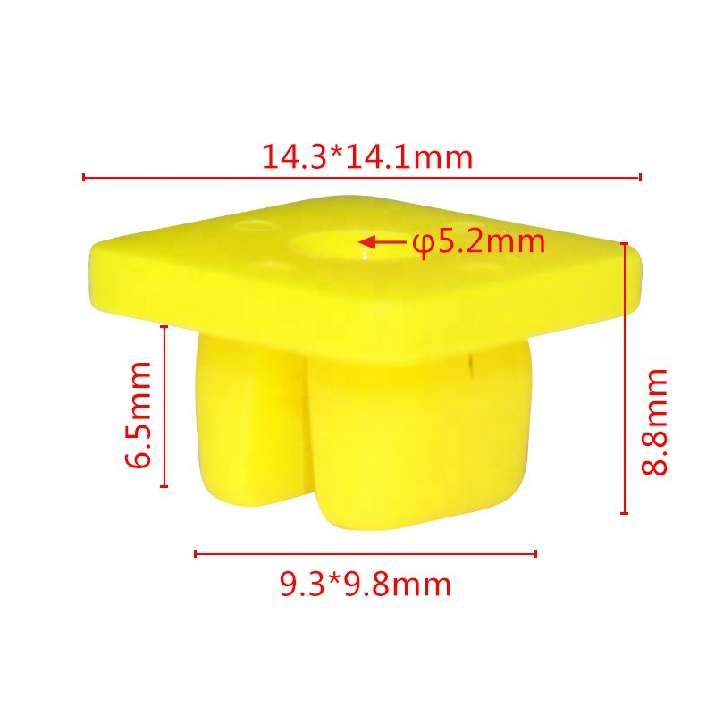 Competitive Price Plastic Clips Screw Seat Car Fastener Clips Plastic Rivets Auto Body Clips Plastic Fasteners071328