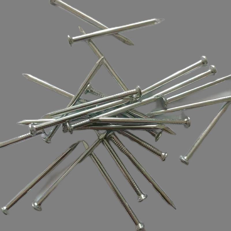 China Factory Price Concrete Nail 55# Steel Polished Galvanized 2Inch 3Inch Fastener For Construction Building Tool Clamps