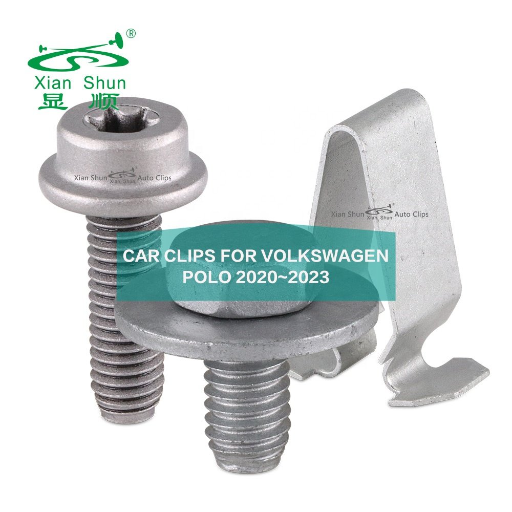 Car Fasteners & Clips Fit For VOLKSWAGEN VAG POLO 2020 2021 2022 2023 Bumper Hood Door panel Heat Shield Auto Fastener Clips