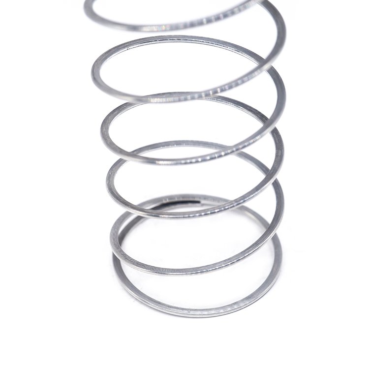 Dongguan Factory CNC Spring Custom Zinc Coated Carbon Steel Compression Spring High Precision Industrial Flat Wire Coil Springs
