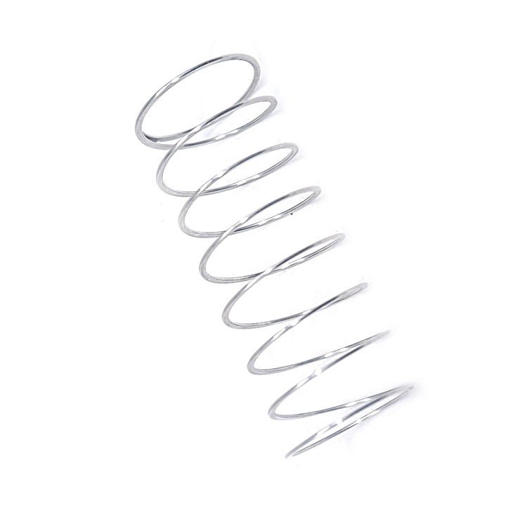 Dongguan Factory CNC Spring Custom Zinc Coated Carbon Steel Compression Spring High Precision Industrial Flat Wire Coil Springs