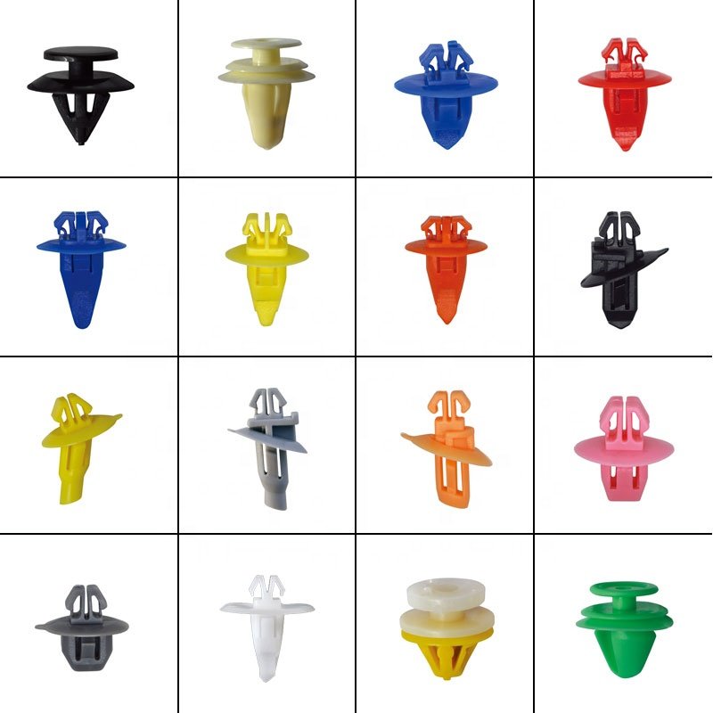 D803 Automobile plastic fastener high-quality car body door plate clips