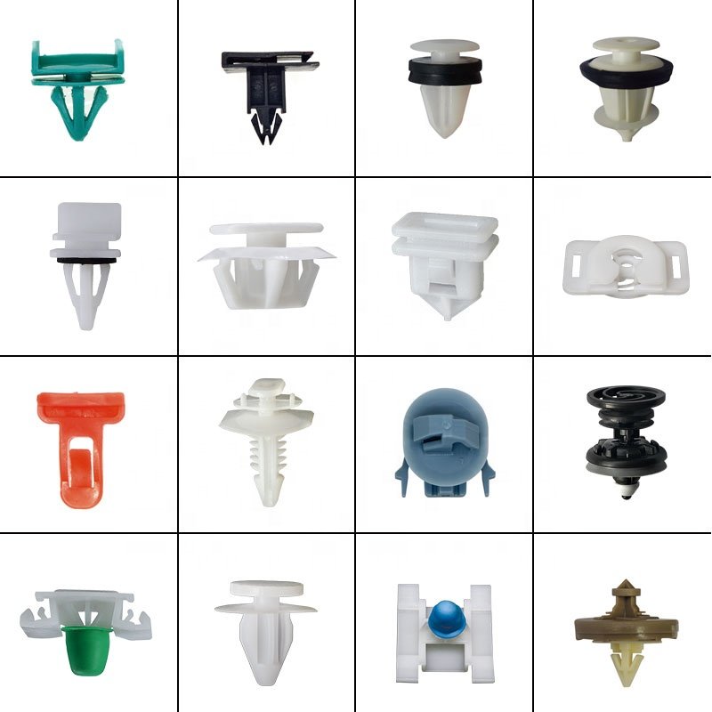 D803 Automobile plastic fastener high-quality car body door plate clips