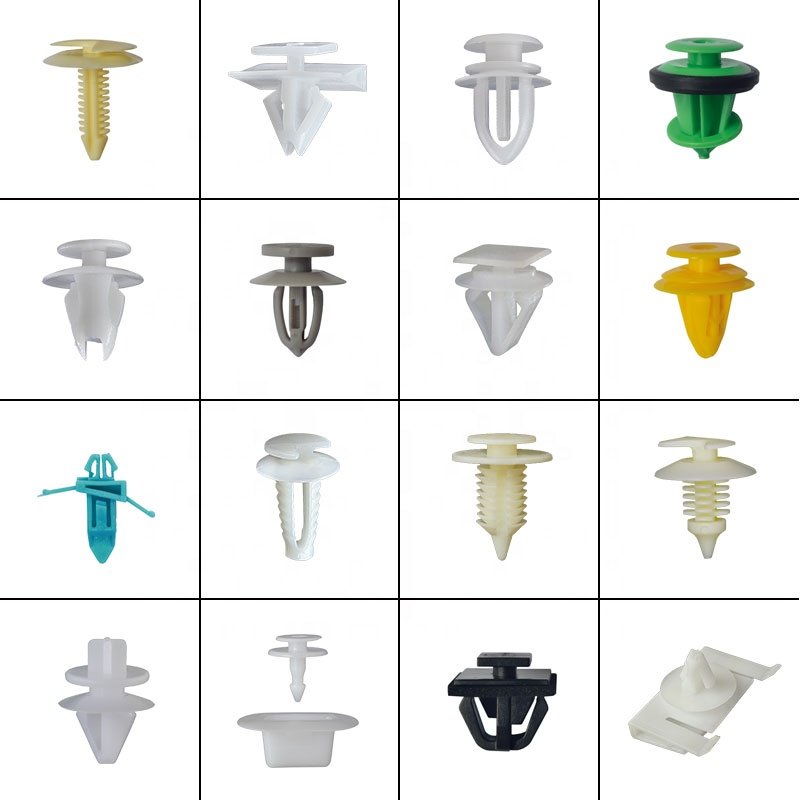 D803 Automobile plastic fastener high-quality car body door plate clips