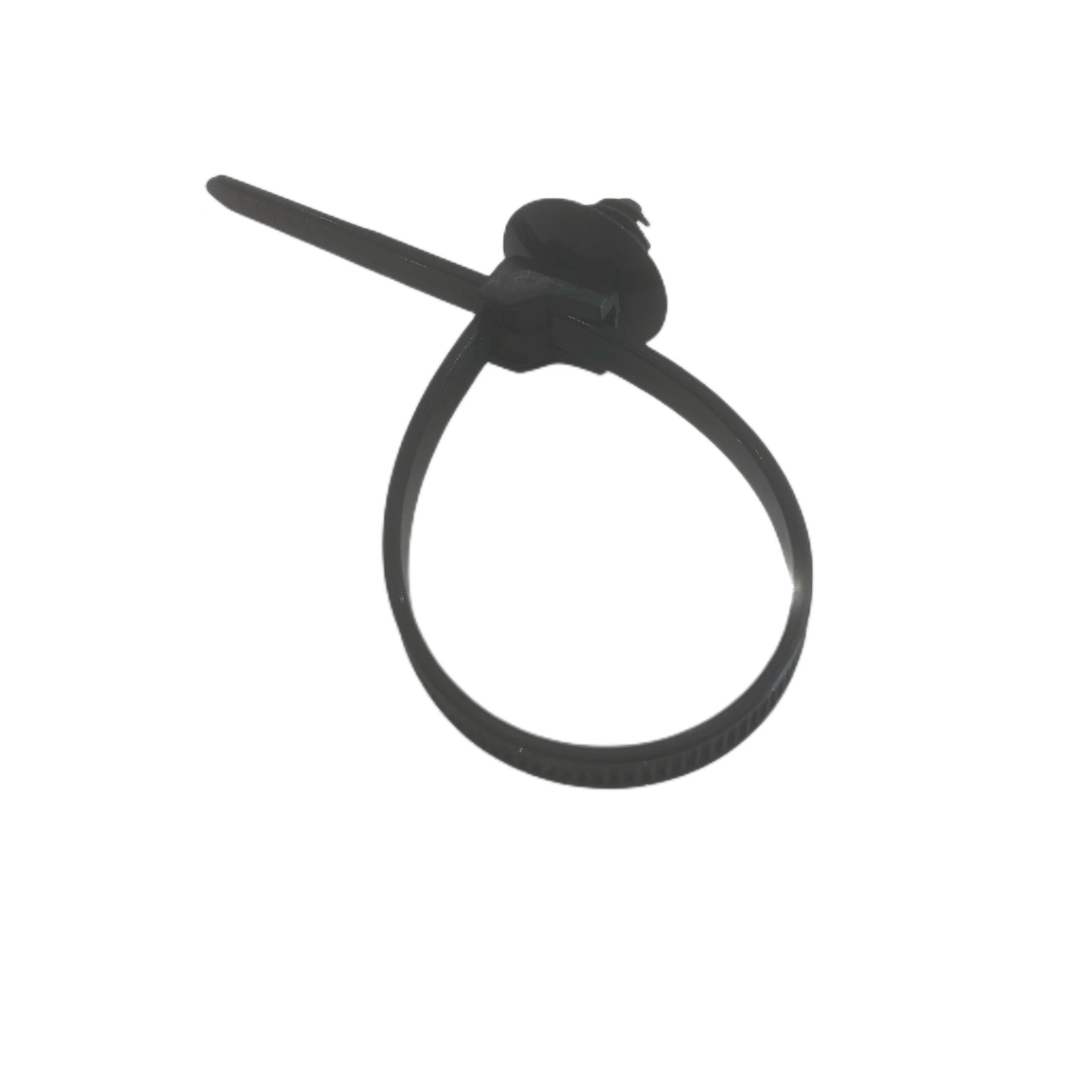 50PCS Car Cable Fastening Ties Nylon Black Car Auto Cable Strap Push Mount Wire Tie Retainer Clip Clamp