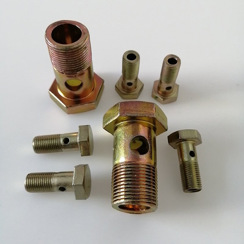 Automotive Fasteners Hollow Banjo Screw Bolt with Two Holes