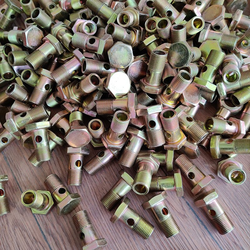 Automotive Fasteners Hollow Banjo Screw Bolt with Two Holes