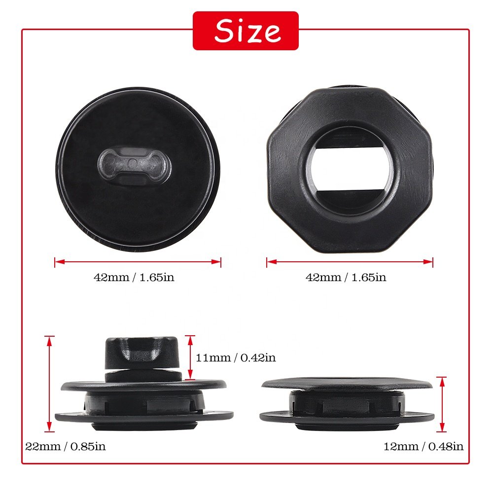 ALQGZ096 8PCS Car Floor Mat Clips ,for Double Layer Mat , Universal Automotive Carpet Clips Holder Clamps