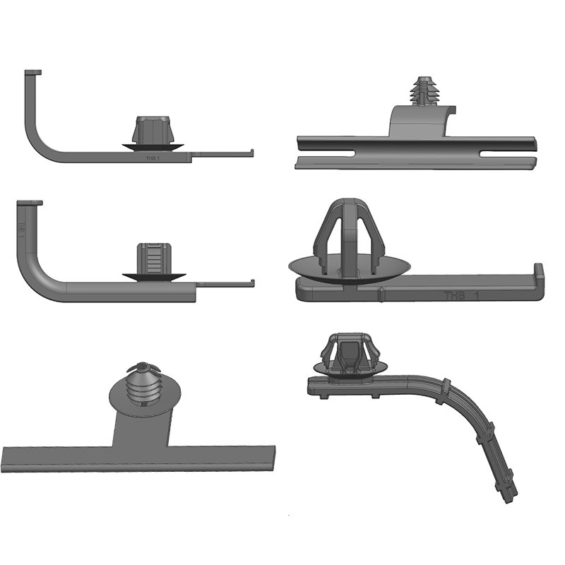 Auto Fastener Clips And Plastic Fasteners automobile wire harness Clips Nylon 66 Bundling Clips